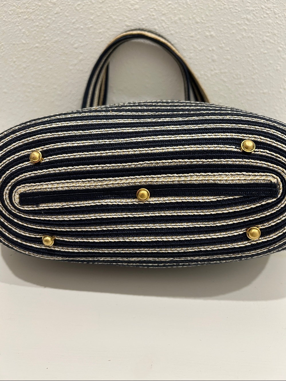 NWOT Eric Javits Straw Shoulder / Bucket  Bag - Picture 5 of 16